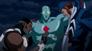 Justice League (old timeline) catch and fight rouges (The Flashpoint Paradox) (16)