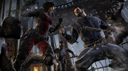 Lady Shiva walczy z Brucem Waynem podczas jego treningu (Arkhamwersum) (1)