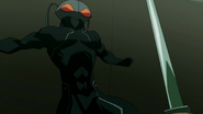 Black Manta and Deathstroke fight (The Flashpoint Paradox) (2)