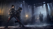 Lady Shiva walczy z Brucem Waynem podczas jego treningu (Arkhamwersum) (4)