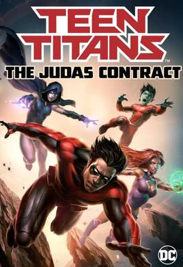 Teen Titans The Judas Contract (okładka)