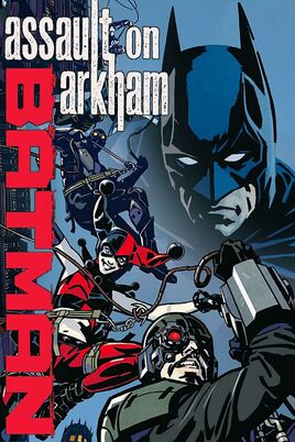 Batman Assault on Arkham (okładka)