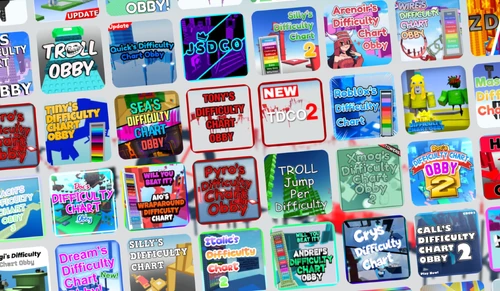 Roblox Difficulty Chart Obby Wiki