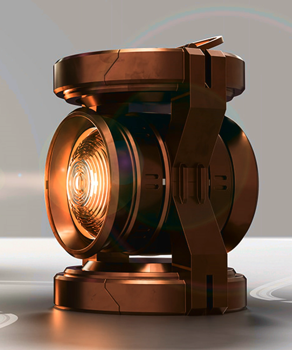 Orange Lantern Power Battery DC Revamped Universe Wiki Fandom