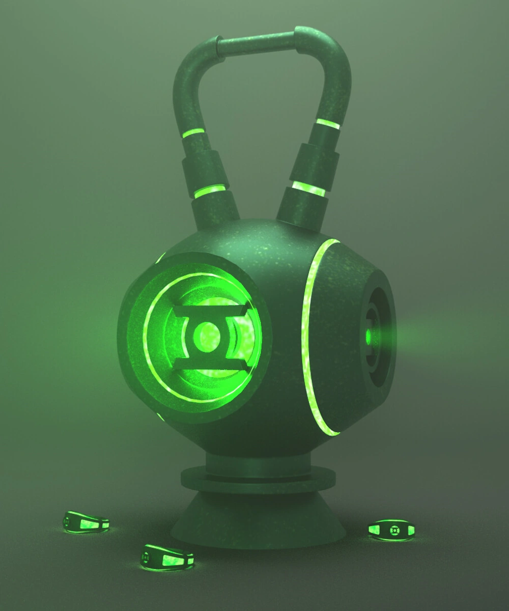 Green Lantern Power Battery DC Revamped Universe Wiki Fandom