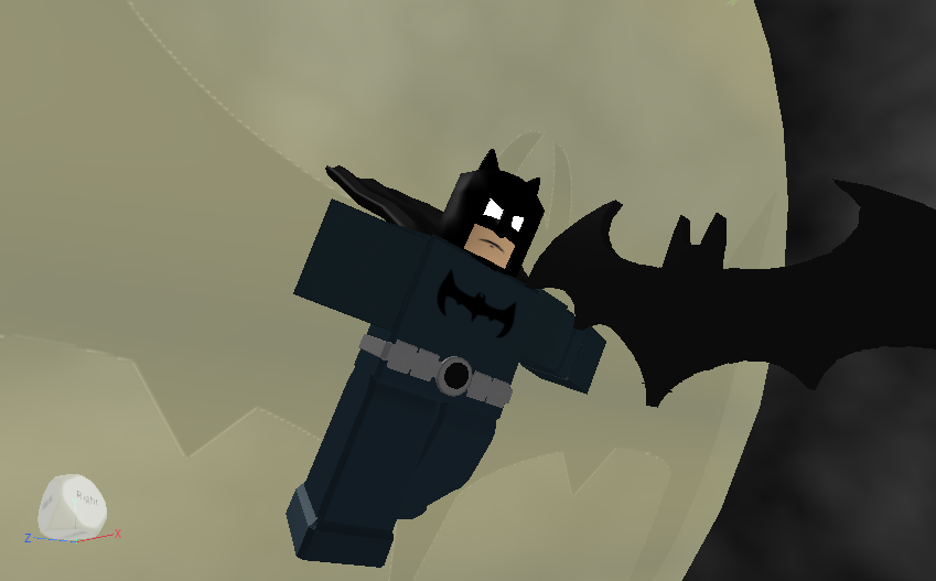 MAKING THE BATMAN a ROBLOX ACCOUNT 