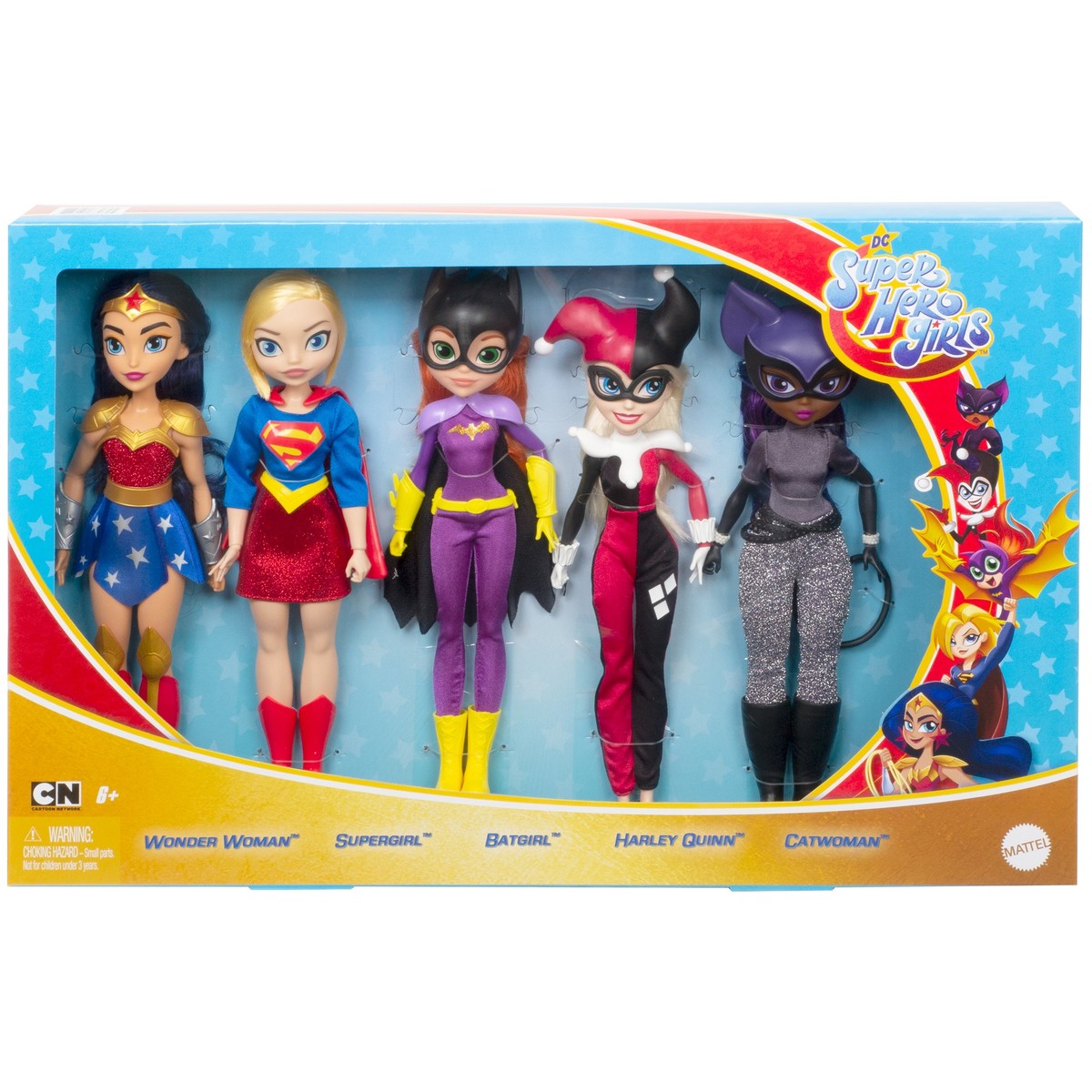 DC Super Hero Girls Action Figure  3 DOLL Set  Supergirl Wonder Woman Poison Ivy 