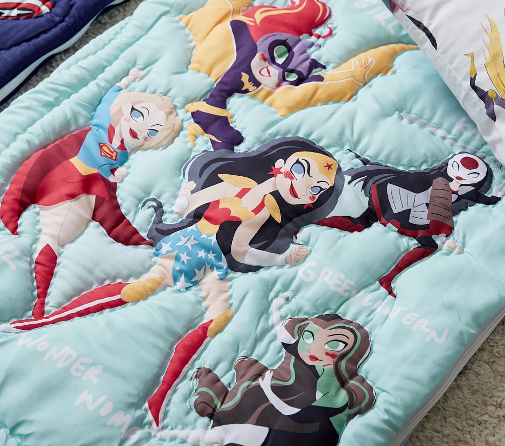 Dc superhero deals girls comforter