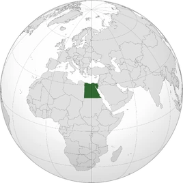 Map of Egypt