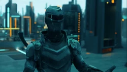 Vigilante inside the 