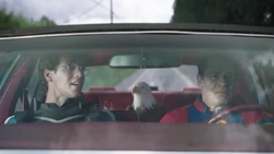 Chase argues with  in the car