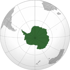 Map of Antarctica