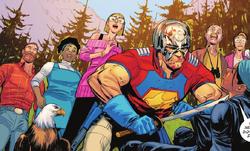 Peacemaker learns the League of Assassins is hunting him