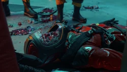 Kline is mutilated by 