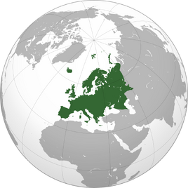 Map of Europe