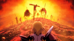Heroes crucified