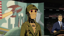 GI Robot honored