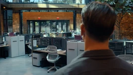 Chris Looks at New Office