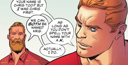 Kris talks to Chris Smith about the similarity in their names