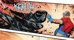 Peacemaker fights against another killer