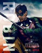 Titans S1 Robin Netflix Poster