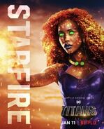 Titans Starfire Netflix Poster