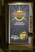 Skeets repairs kiosk