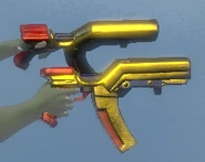 DualPistolsHeavyBarrelSMG.png (56 KB) Player with Diamond Etched Pistols
