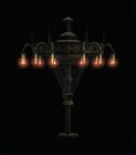Wrought Iron Chandelier - Inverted