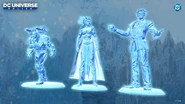 Ice Sculptures: Lex Luthor, Circe, and Joker