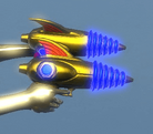 Dual Pistols Retro-Futuristic