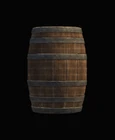 Limbo Town Wooden Barrel
