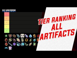 DCUO- Artifact Tier Ranking