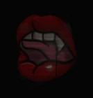 Vampire Wall Graffiti Lips