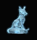 Ice Fox Sculpture