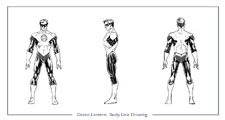 Production Body Pose Line art