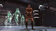 Henchmen Uplink Device: Holographic Henchmen - Magma Material - Titan Island Drone