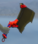 Player with Scarecrow's Sinister Cleaver