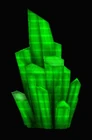 Green Crystal Formation