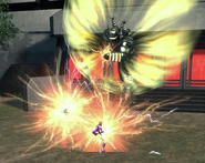 Using its Charge attack