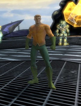 Aquaman (new) on frigate