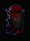 Vampire Wall Graffiti Face