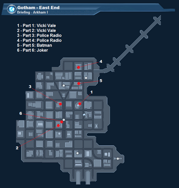 Arkham I - Locations