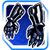 Icon Hands 008 Blue