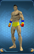 Player with Redeemer's Potent Fighting Gloves