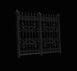 Short Arkham Asylum Fence
