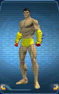 Player with Feral Defender's Handwraps