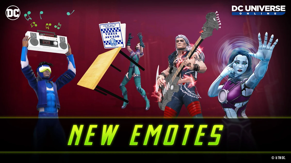 Boombox Overhead Emote DC Universe Online Wiki Fandom