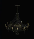 Wrought Iron Chandelier