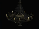 Wrought Iron Chandelier